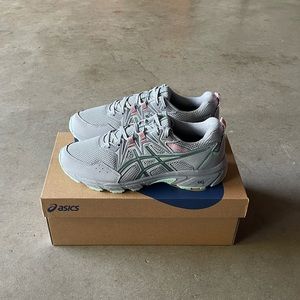 ASICS Gel-Venture 8 Trail Grey Running/Hiking Athletic Sneakers/Shoes 9 Womens